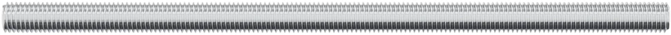 Vijakų strypai 12 vnt. Sidabro M6 x 120 mm Metalas