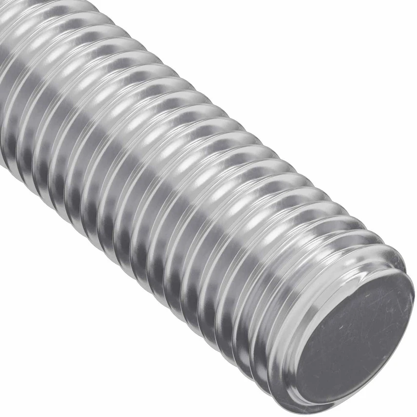Vijakų strypai 12 vnt. Sidabro M6 x 120 mm Metalas