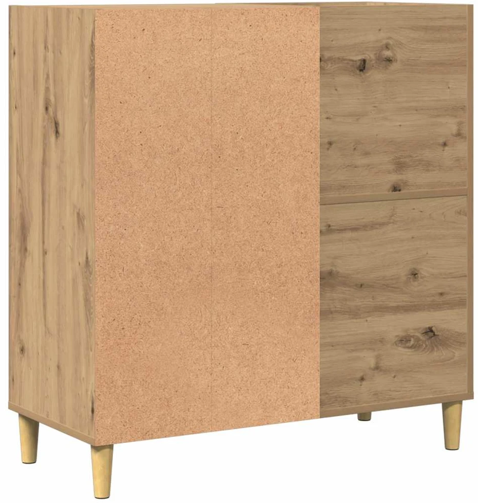 Vinilinių plokštelių spintelė, artisano, 84,5x38x89cm, mediena