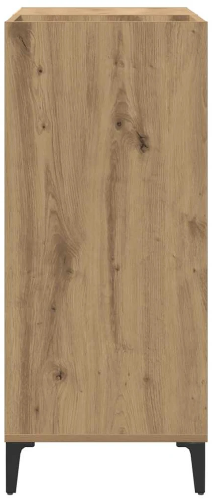 Vinilinių plokštelių spintelė, artisano, 84,5x38x89cm, mediena