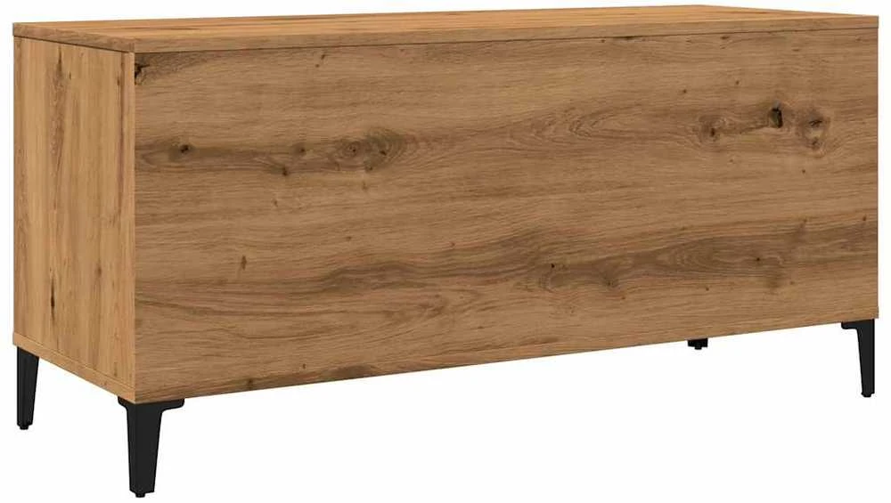 Vinilinių plokštelių spintelė, artisano, 100x38x48cm, mediena