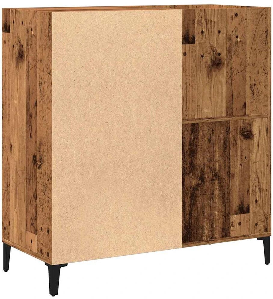 Vinilinių plokštelių spintelė, medienos, 84,5x38x89cm, mediena
