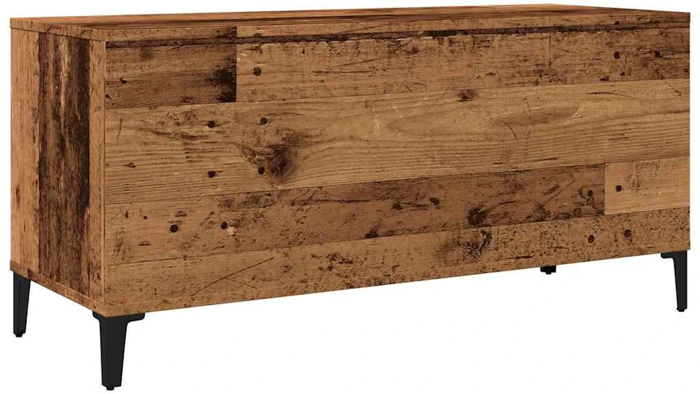 Vinilinių plokštelių spintelė, medienos, 100x38x48cm, mediena