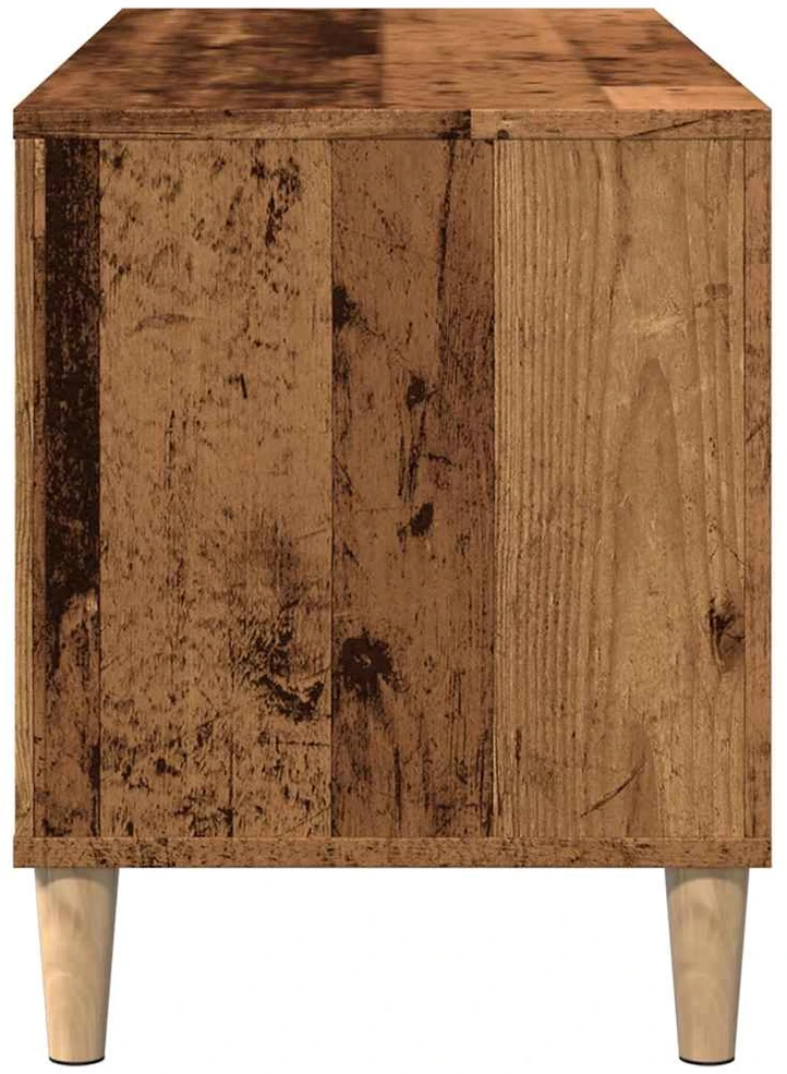 Vinilinių plokštelių spintelė, medienos, 100x38x48cm, mediena