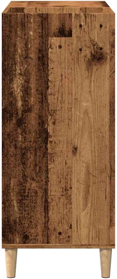 Vinilinių plokštelių spintelė, medienos, 84,5x38x89cm, mediena