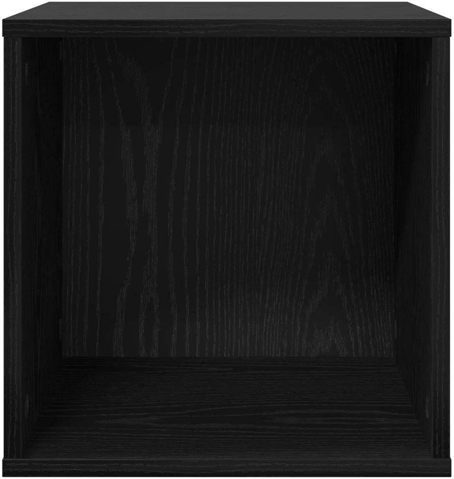 Vinilo albumų dėžė 2 vnt. Juodojo ąžuolo 37 x 36,5 x 38 cm