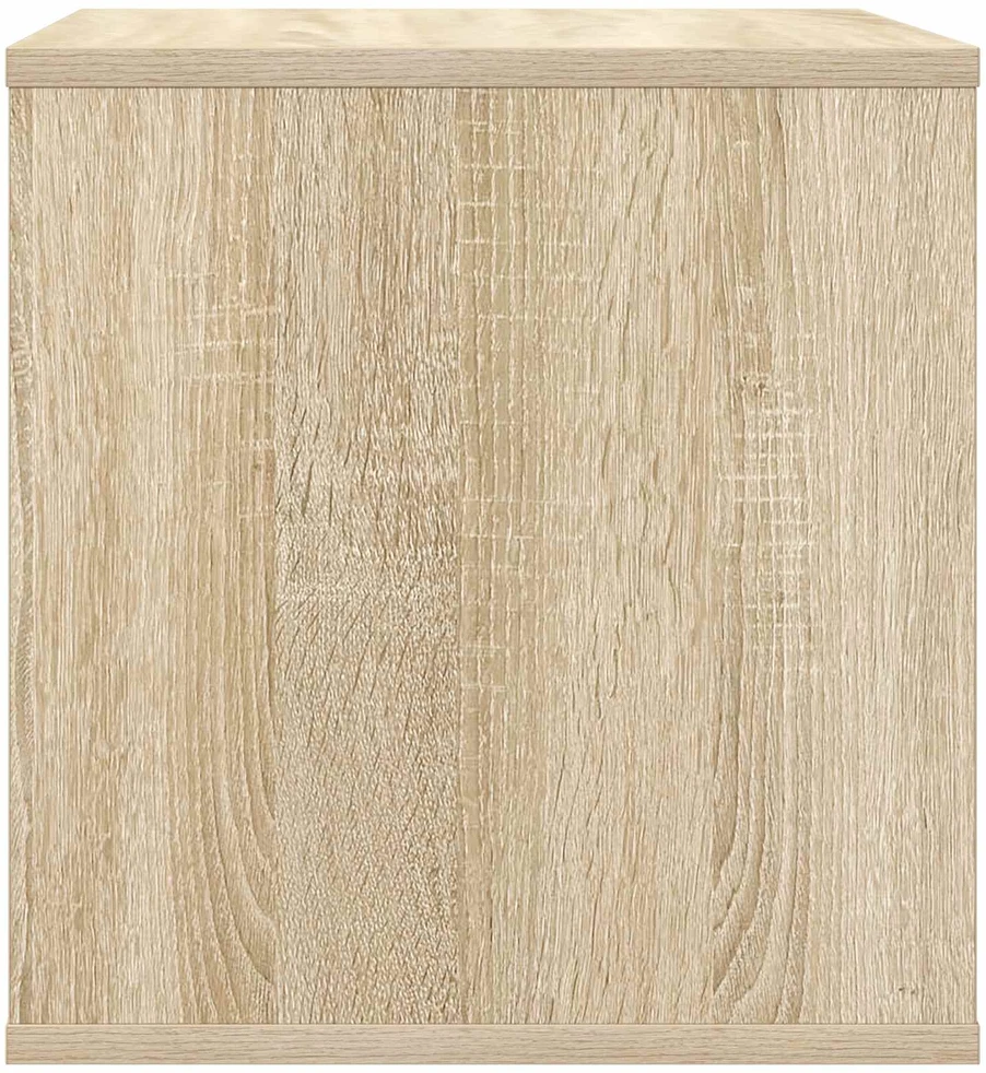 Vinilo albumų dėžė 2 vnt. Sonoma ąžuolas 37 x 36,5 x 38 cm