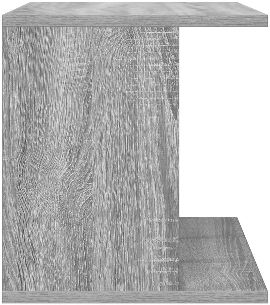 Vinilo įrašų saugojimas Pilka Sonoma 42 x 33 x 36 cm