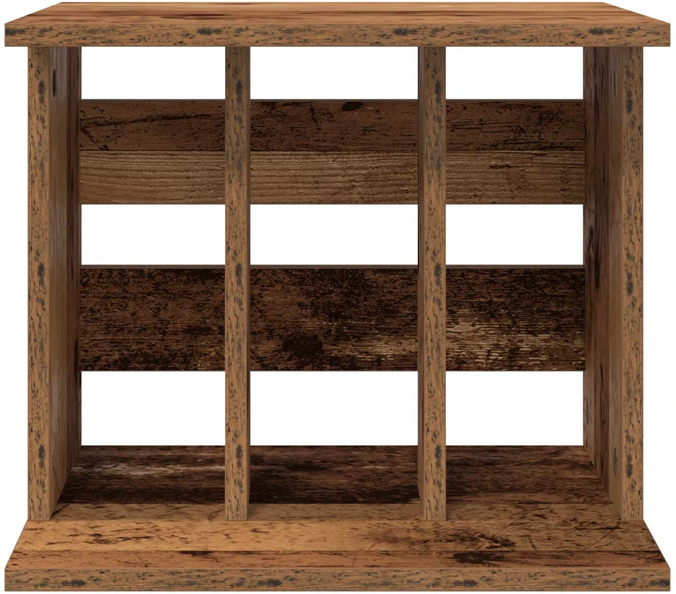 Vinilo įrašų saugojimas Ąžuolo mediena 42 x 33 x 36 cm