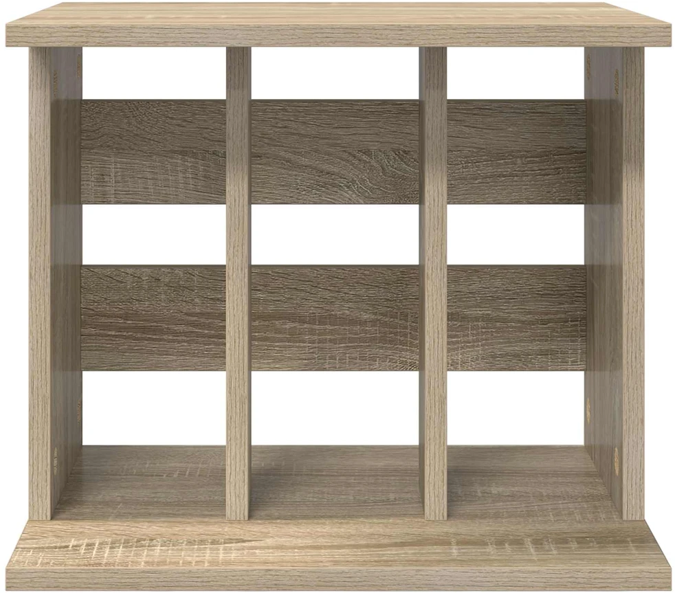Vinilo įrašų saugojimas Sonoma ąžuolas 42 x 33 x 36 cm