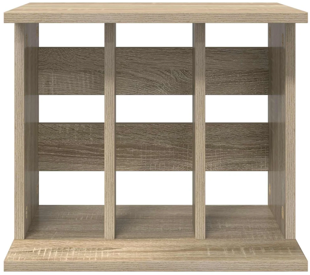 Vinilo įrašų saugojimas Sonoma ąžuolas 42 x 33 x 36 cm