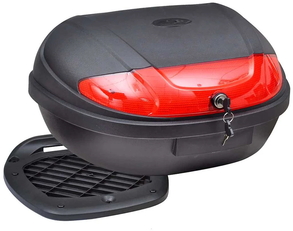 Viršuje Tvirtinamas Dėklas 2 Motociklo Šalmams, 72 l