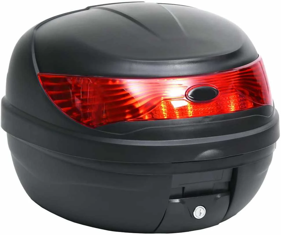 Viršuje tvirtinamas dėklas vienam motociklo šalmui, 35l