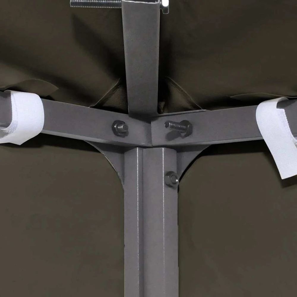 Viršutinis pavėsinės uždangalas, 2 aukštų, taupe, 310g/m², 3x3m