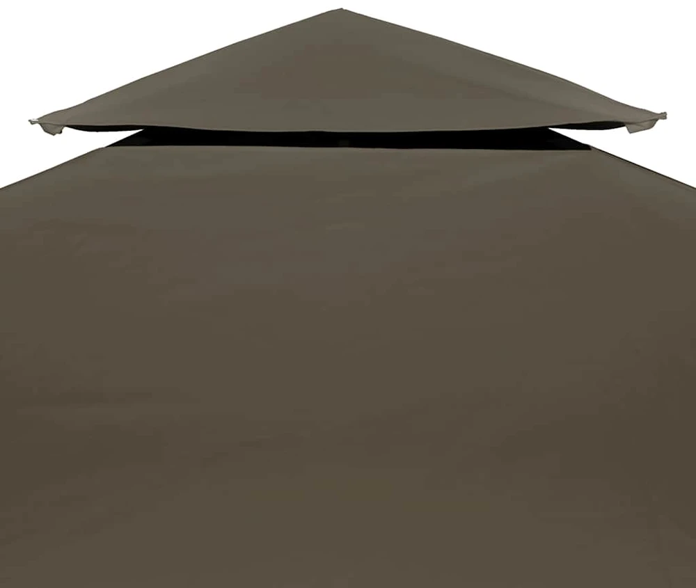 Viršutinis pavėsinės uždangalas, 2 aukštų, taupe, 310g/m², 3x3m