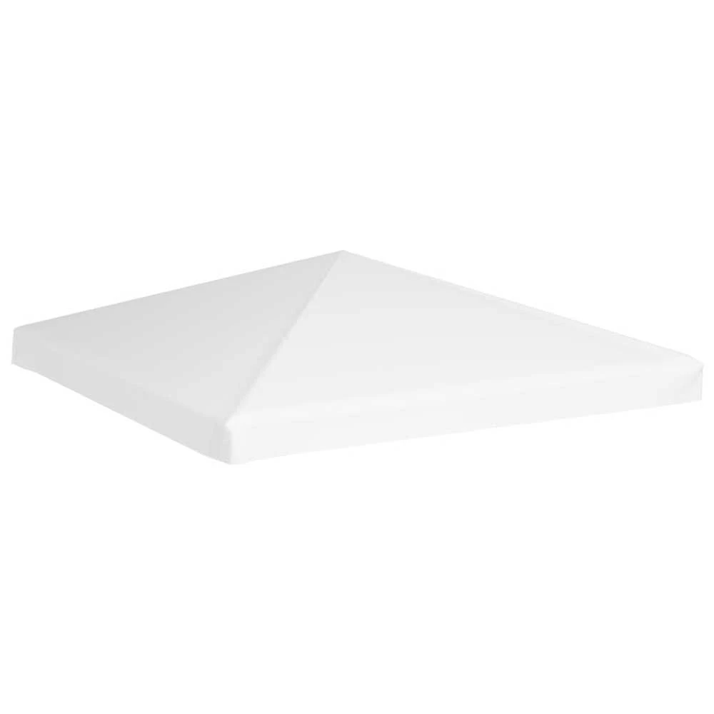 Viršutinis pavėsinės uždangalas, baltos spalvos, 3x3m, 270 g/m²