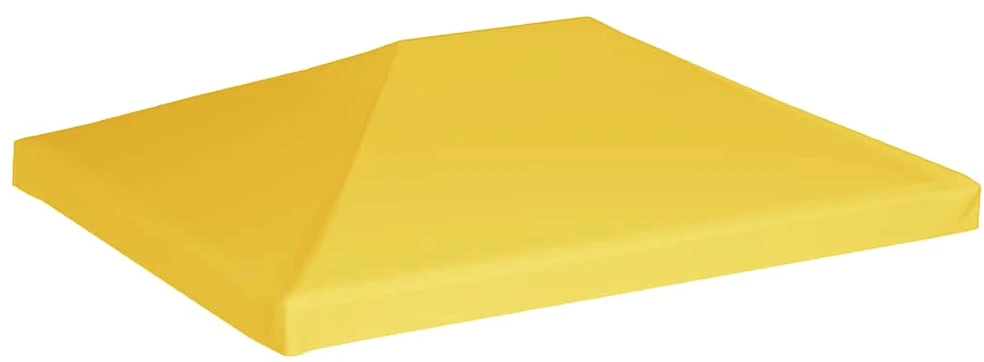 Viršutinis pavėsinės uždangalas, geltonas, 4x3m, 270 g/m²