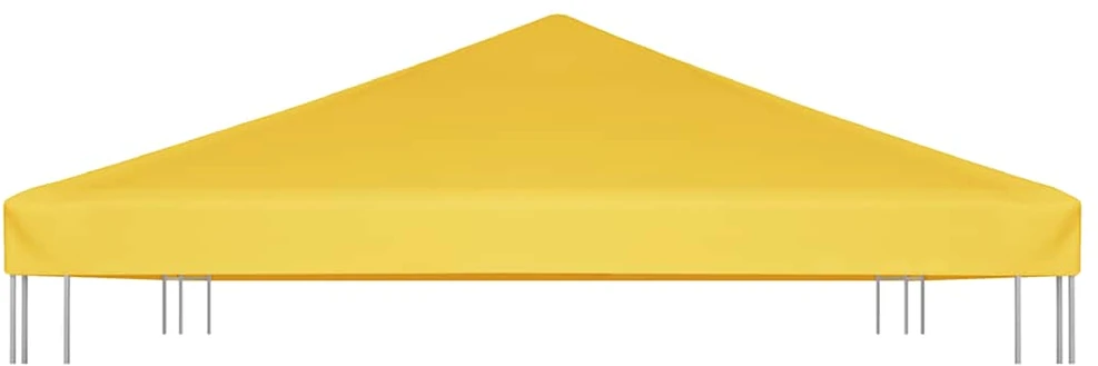 Viršutinis pavėsinės uždangalas, geltonas, 4x3m, 270 g/m²