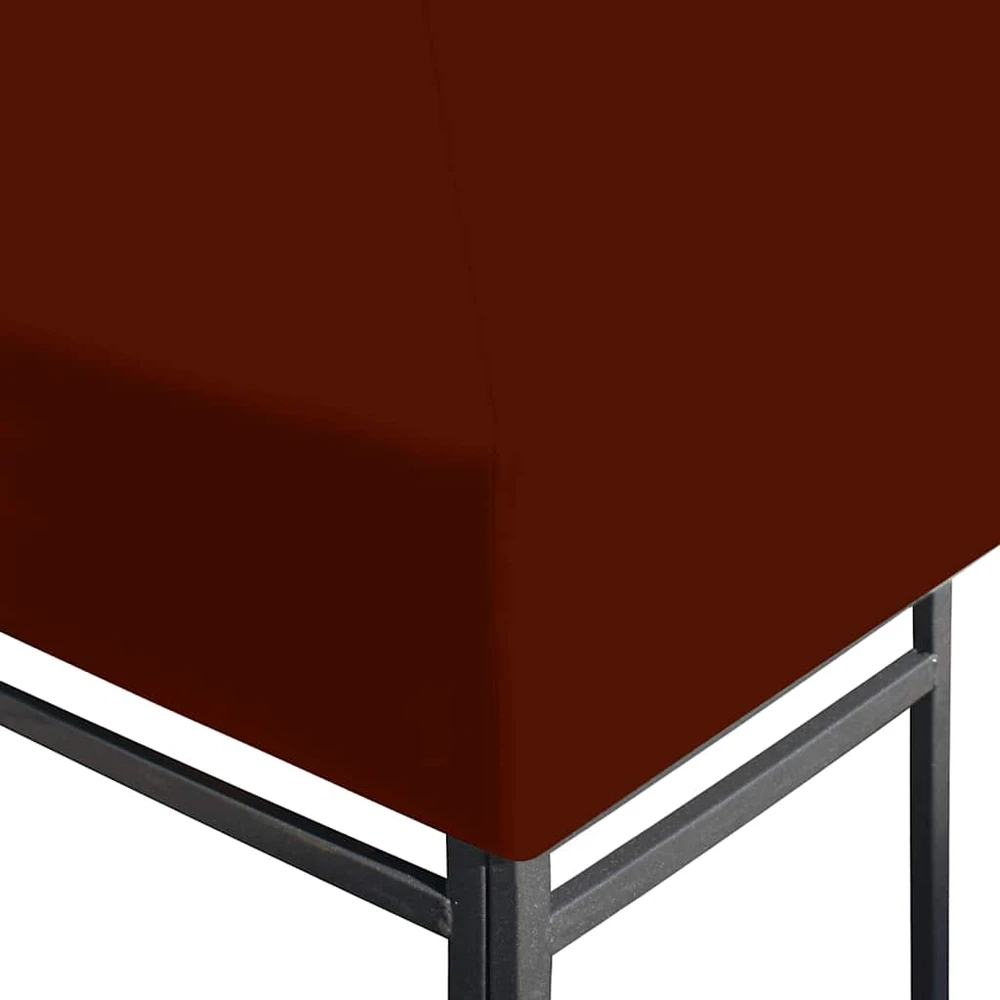 Viršutinis pavėsinės uždangalas, terakota, 3x3m, 310 g/m²