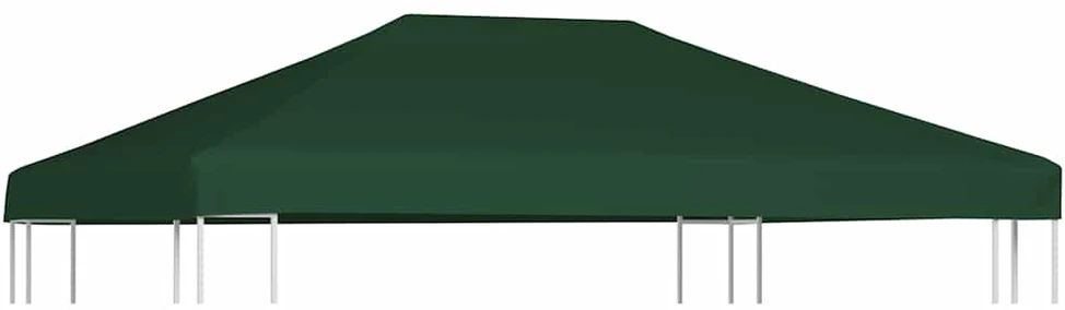Viršutinis pavėsinės uždangalas, žalias, 310 g/m², 4x3m
