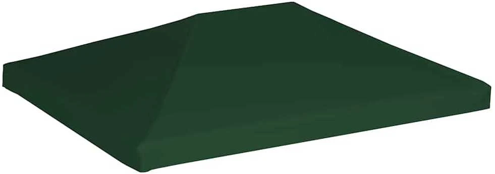 Viršutinis pavėsinės uždangalas, žalias, 310 g/m², 4x3m