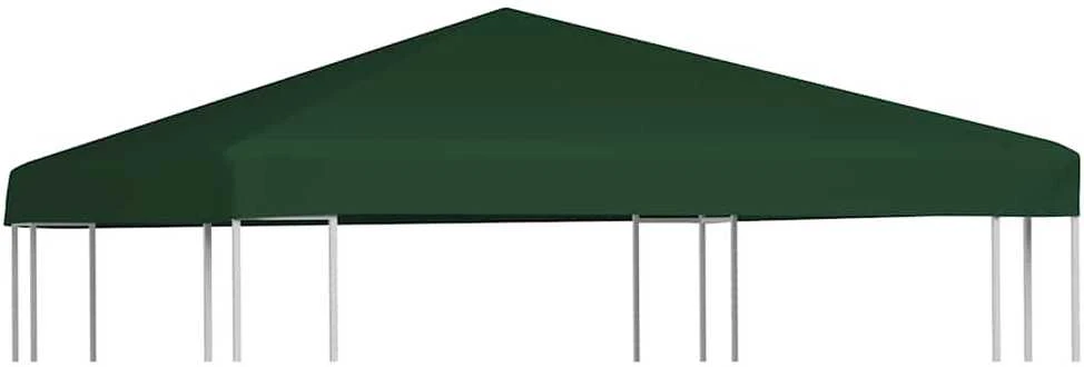 Viršutinis pavėsinės uždangalas, žalias, 310 g/m², 3x3m