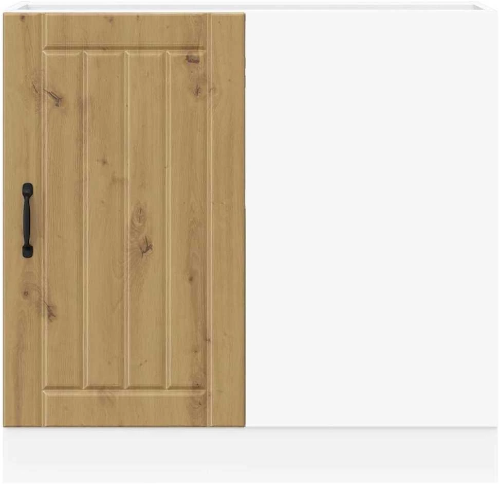 virtuvės apatinė spintelė "Lucca" Artisan Oak Engineered Wood