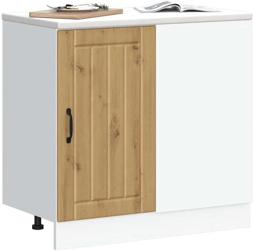 virtuvės apatinė spintelė "Lucca" Artisan Oak Engineered Wood