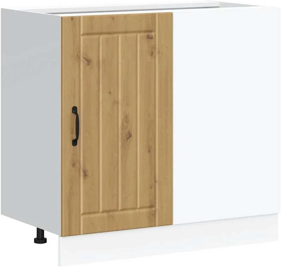 virtuvės apatinė spintelė "Lucca" Artisan Oak Engineered Wood