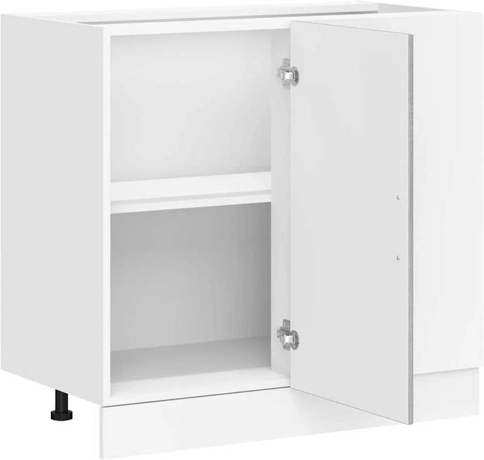 virtuvės apatinė spintelė Lucca Pilka Sonoma Engineered Wood