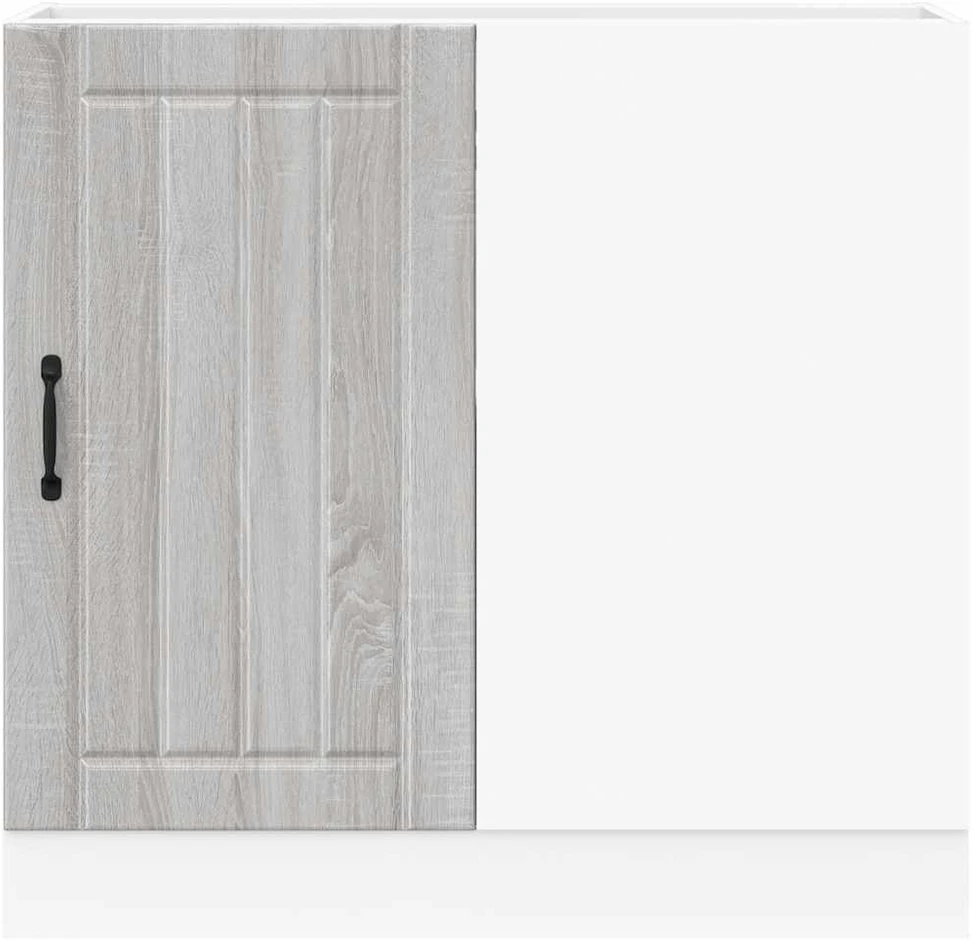 virtuvės apatinė spintelė Lucca Pilka Sonoma Engineered Wood