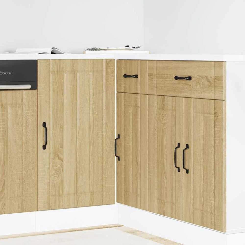 virtuvės apatinė spintelė "Lucca" Sonoma Oak Engineered Wood