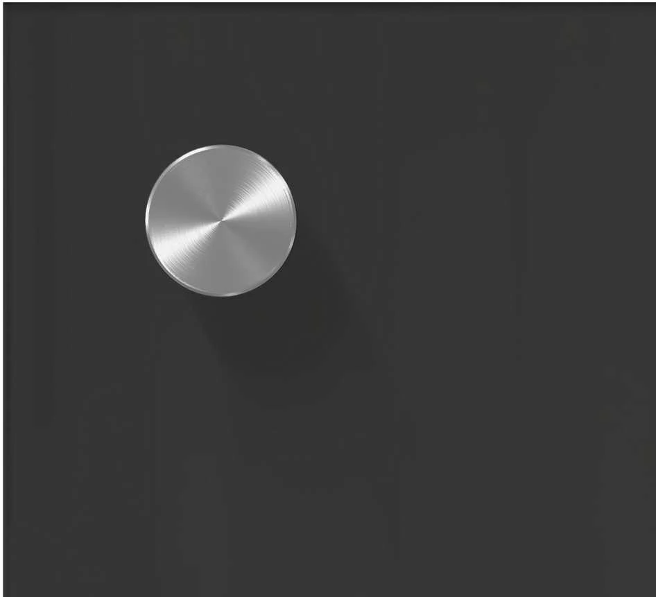 Virtuvės atbraila Tamsiai pilka 90 x 40 cm grūdintas stiklas