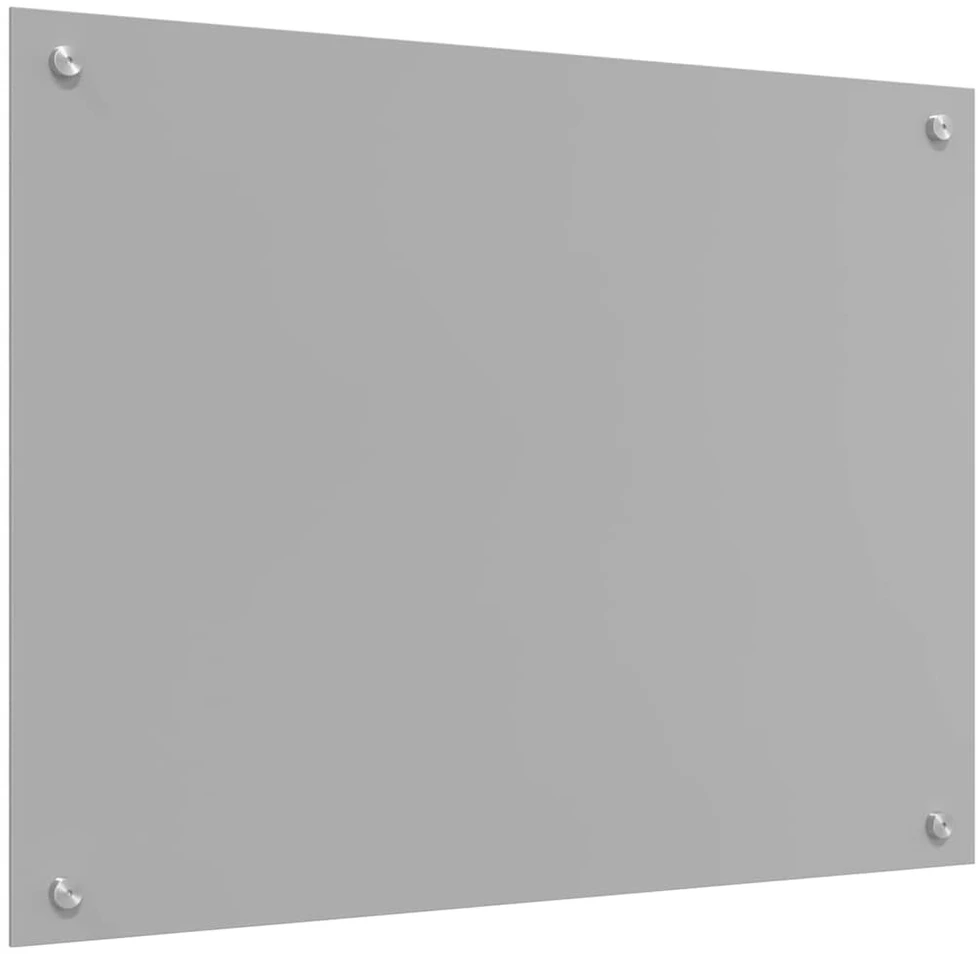 Virtuvės atbraila Šviesiai pilka 80 x 50 cm grūdintas stiklas