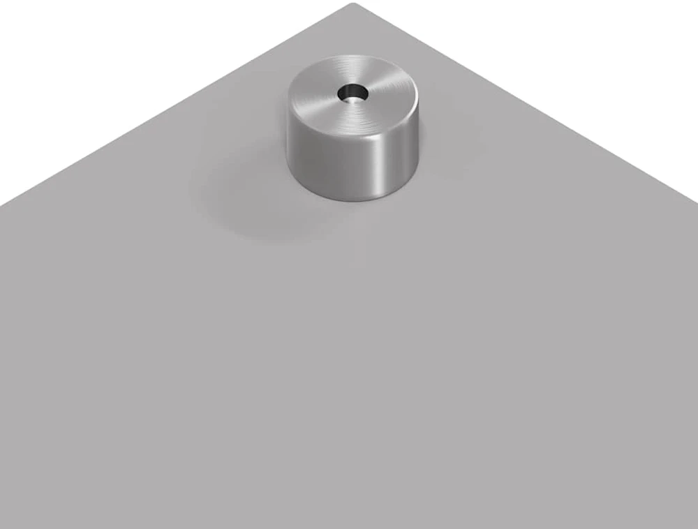 Virtuvės atbraila Šviesiai pilka 80 x 50 cm grūdintas stiklas