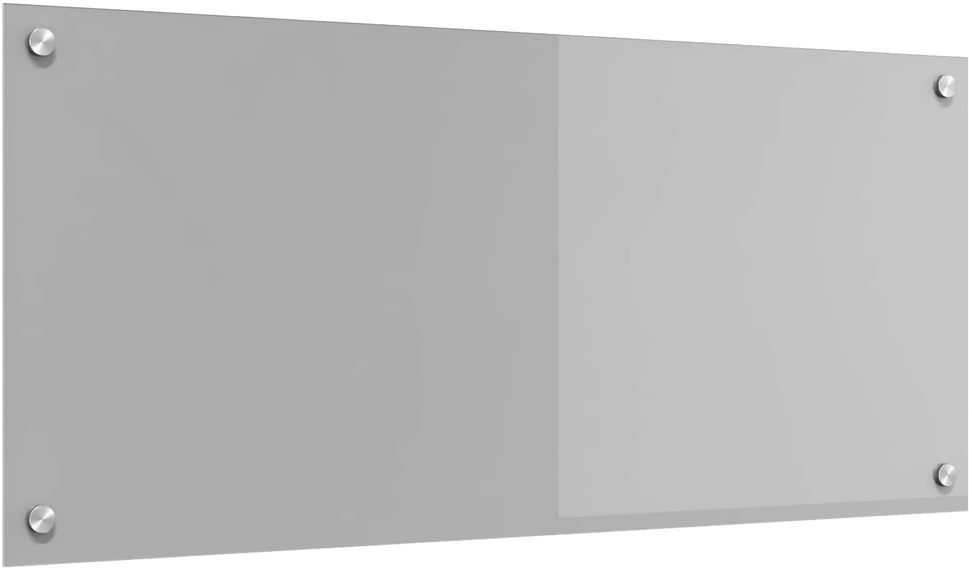 Virtuvės atbraila Šviesiai pilka 90 x 40 cm grūdintas stiklas