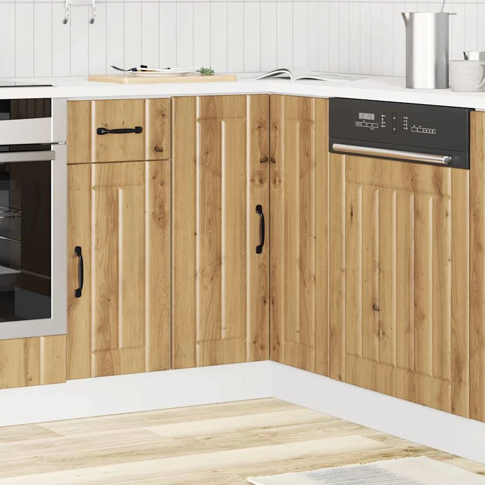 virtuvės kampinė spintelė "Lucca" Artisan Oak Engineered Wood