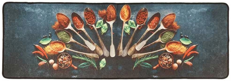Virtuvės kilimas, įvairių spalvų, 60x180cm, plaunamas