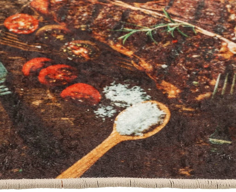 Virtuvės kilimas, įvairių spalvų, 60x180cm, plaunamas