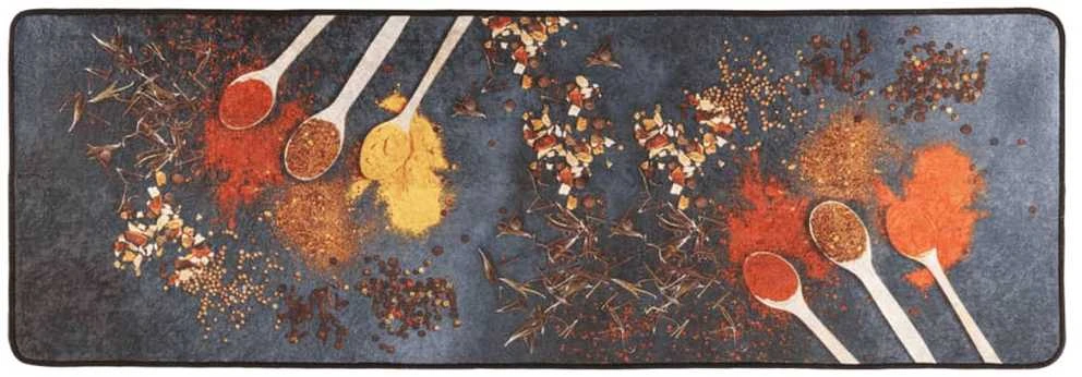 Virtuvės kilimas, įvairių spalvų, 60x180cm, plaunamas