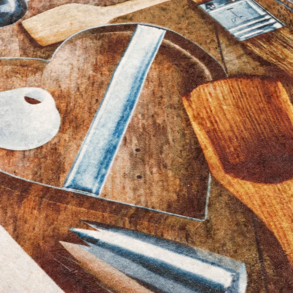 Virtuvės kilimas, įvairių spalvų, 60x180cm, plaunamas