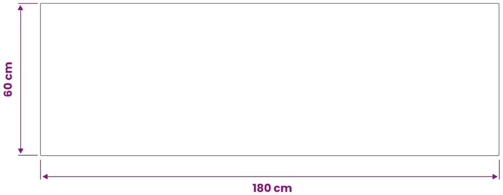 Virtuvės kilimas Juodas betonas 180 x 60 cm 100% poliamidas