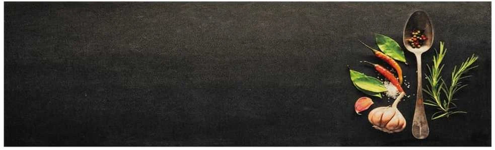 Virtuvės kilimėlis, 45x150cm, aksomas, plaunamas, prieskoniai