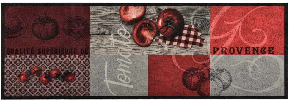 Virtuvės kilimėlis, 45x150cm, plaunamas, su užrašu Tomato