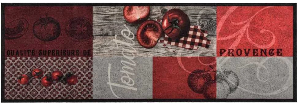 Virtuvės kilimėlis, 45x150cm, plaunamas, su užrašu Tomato
