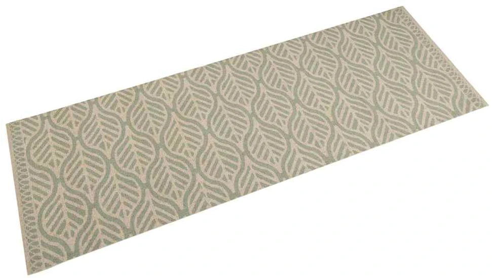 Virtuvės kilimėlis, 60x180cm, aksomas, plaunamas, lapai