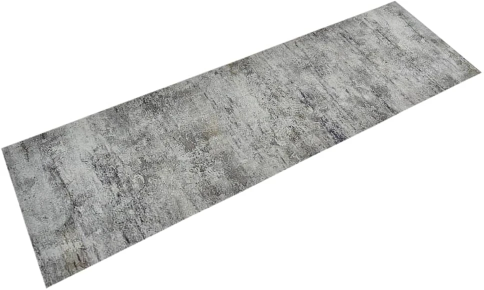 Virtuvės kilimėlis, 60x180cm, aksomas, plaunamas, betonas