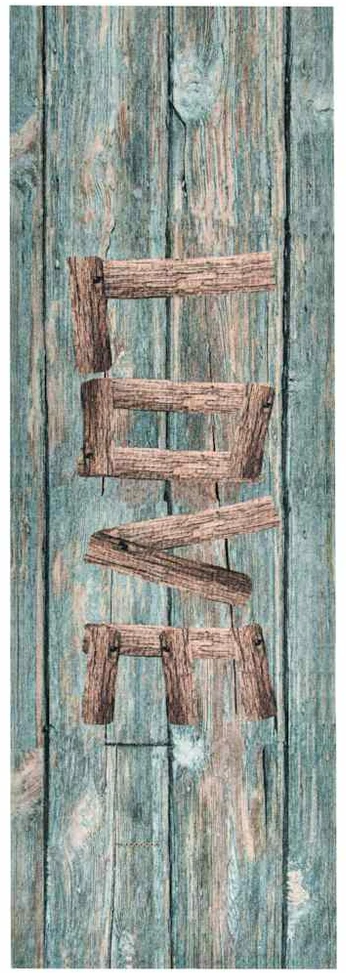 Virtuvės kilimėlis, 60x180cm, plaunamas, su užrašu Love