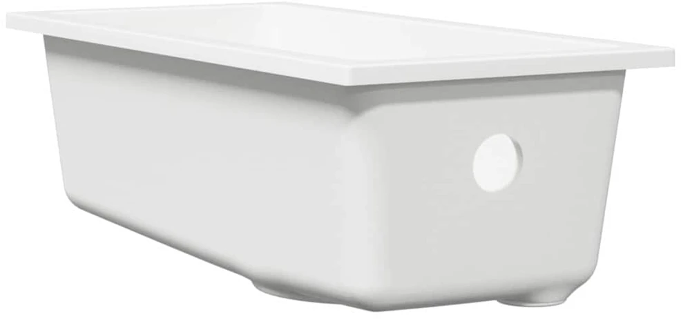 Virtuvės kriauklė Balta 21 x 44 x 14 cm Granitas