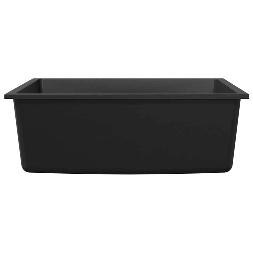 Virtuvės kriauklė Juoda 54 x 44 x 20 cm Granitas